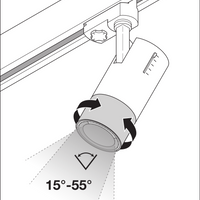 Lampe LED Tsong E27 10,5W 3000K 1521 lumens dimmable blanc chaud, aluminium or mat, IP20 IK10 CE RoHS