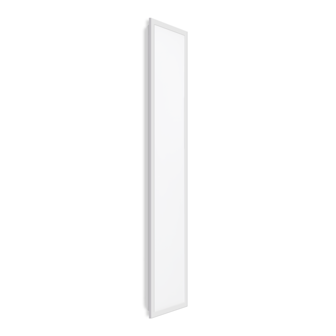 Panneau LED Tsong 33W 4000K 3630 lumens 120x30cm IP20 CRI 80 Aluminium Blanc pour bureaux et écoles