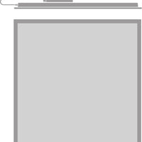 Panneau LED Tsong 33W 4000K 3630 lumens 60x60cm UGR<19 IP20 Aluminium Blanc sans scintillement CE RoHS