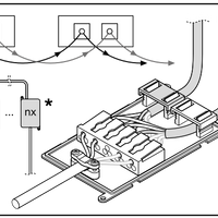 Panneau LED Tsong 60x60cm 33W 3000K 1521 lumens IP20 IRC 80 Aluminium Or Mat CE RoHS