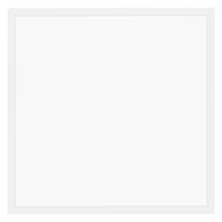 Panneau LED Tsong compact aluminium Blanc 33W 3630 lumens 4000K 60x60cm IP20 CRI 80 CE RoHS