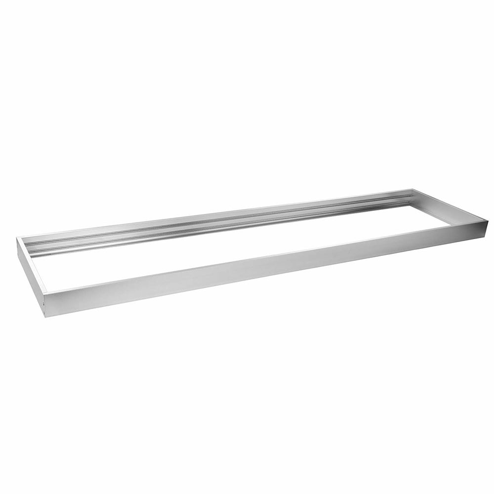Cadre pour panneau LED TSONG 120x30 cm Aluminium Argent, IP20, 220-240V AC, Certifié CE RoHS
