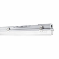 Luminaire tube LED Tsong 120cm étanche IP65 pour tube LED unique, boîtier en aluminium durable