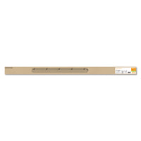 Luminaire tube LED Tsong 120cm étanche IP65 pour tube LED unique, boîtier en aluminium durable