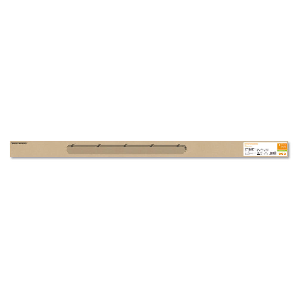 Luminaire tube LED Tsong 120cm étanche IP65 pour tube LED unique, boîtier en aluminium durable