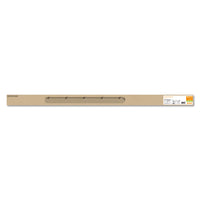Luminaire tube LED Tsong 120cm étanche IP65 pour tube LED unique, boîtier en aluminium durable