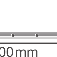 Réglette étanche LED Value 50W 4000K 6000 lumens 150cm IP65 blanc froid