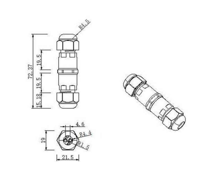 ampoule lc led 220-240v ac 4000k 5000 lumen ip20 certifié ce rohs