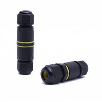 Connecteur de câble étanche LCB 3 pôles pour 0.5-1mm² 220-240V, IP68 extérieur, certifié CE RoHS