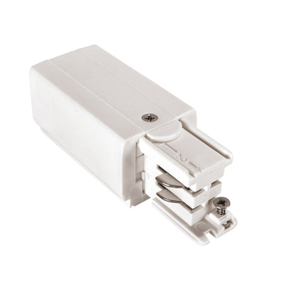 Spectrum SPS 2 LED voeding links opbouw 230V IP20 Wit aluminium voor gebruik binnenshuis