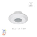 Spectrum slimme PIR sensor 360° opbouw, 2000W belasting, 8m bereik, 1-10V, Wi-Fi BT, IP20, 230V