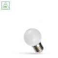 Lampe LED Spectrum G45 E27 230V 1W blanc froid 6000K 270° angle de rayonnement avec 55 lumens