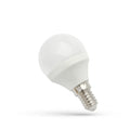 Spectrum LED boule G45 e-14 230V 6W 6000K, 560 lumens utiles, lumière blanche froide, IP20, angle de rayonnement de 160°, non dimmable