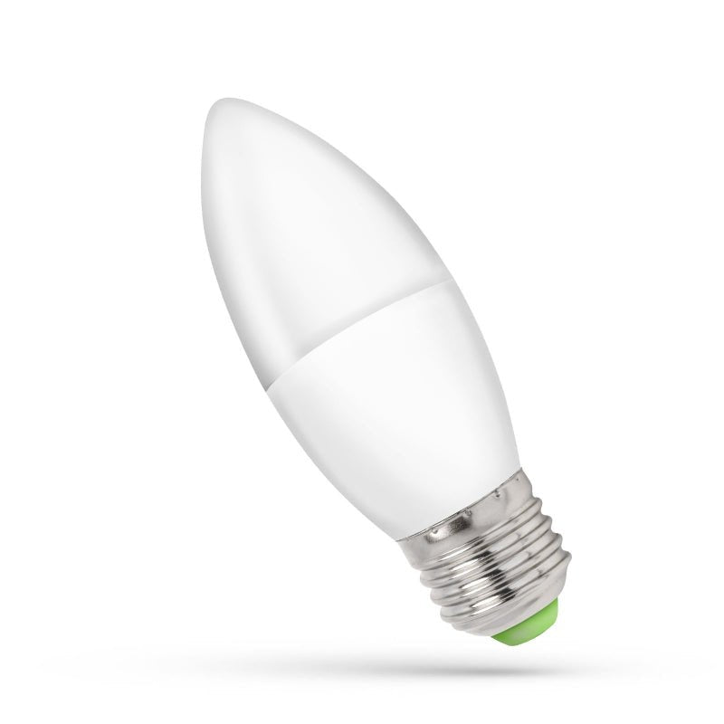 Lampe à bougie LED Spectrum C37 E27 blanc chaud 3000K 6W 520 lumens 160° - ambiance parfaite à la maison