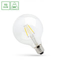 Ampoule à LED Spectrum G95 4W 2700K E27 avec 450 lumens et 300° d'angle de faisceau pour une lumière blanche chaude