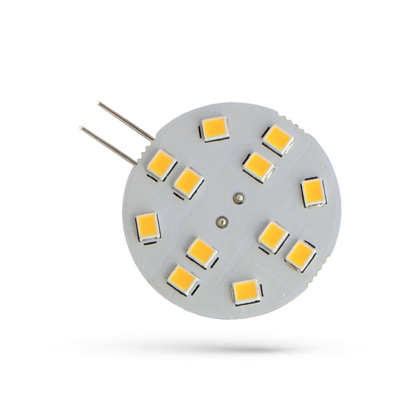 Spectrum LED G4 12V 2W warm wit 3000K met 190 lumen en 120° stralingshoek - ideale interieurverlichting