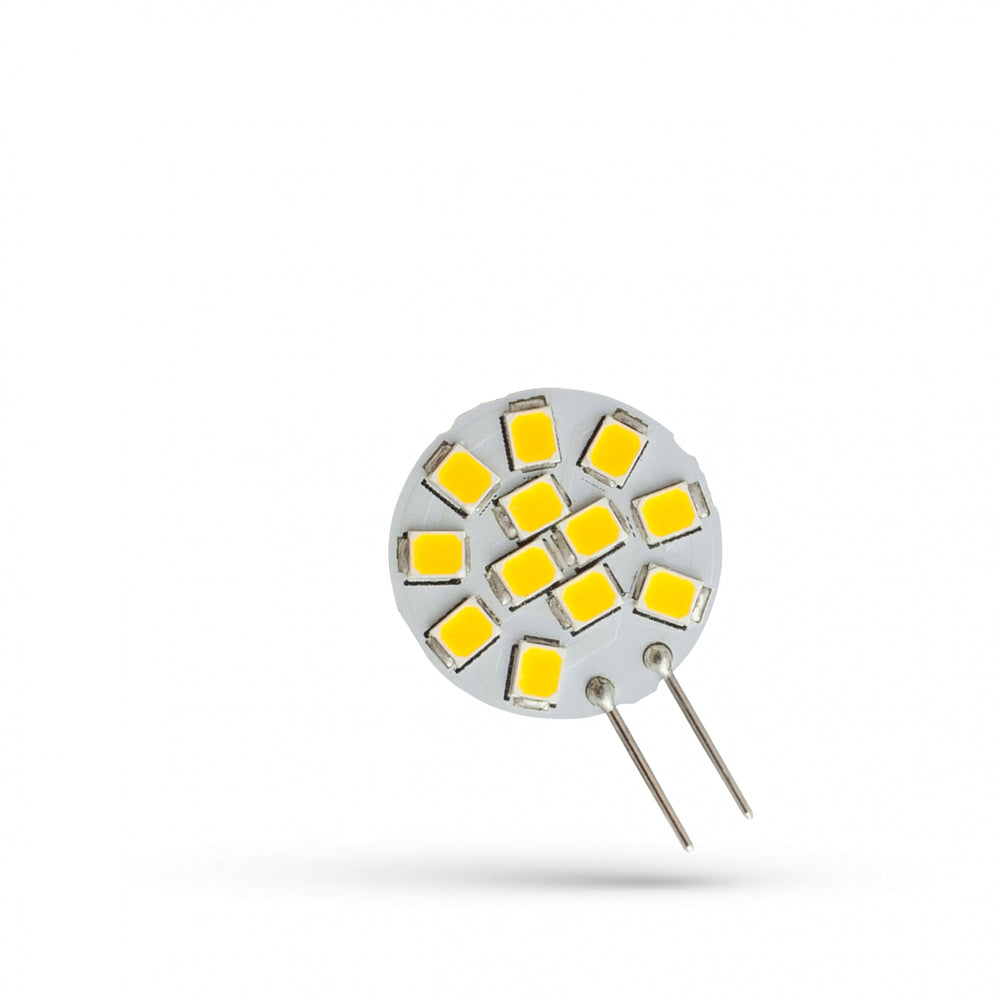 Spectrum LED G4 12V 1.2W 3000K warm wit 160 lumen 120° stralingshoek binnengebruik