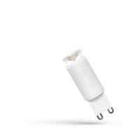 Lampe Spectrum LED G9 230V 2.5W 4000K blanc neutre, 200 lumens, angle de faisceau 100°, céramique, non dimmable, CRI 80