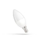 Spectrum bougie LED dimmable C37 E14 6W, 4000K, 470 lumen, 230V, blanc naturel, IP20, CRI 80, économe en énergie