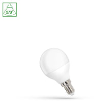 Ampoule LED Spectrum G45 E14 1W 230V 4000K blanc neutre 90 lumens faisceau 270° non dimmable intérieur