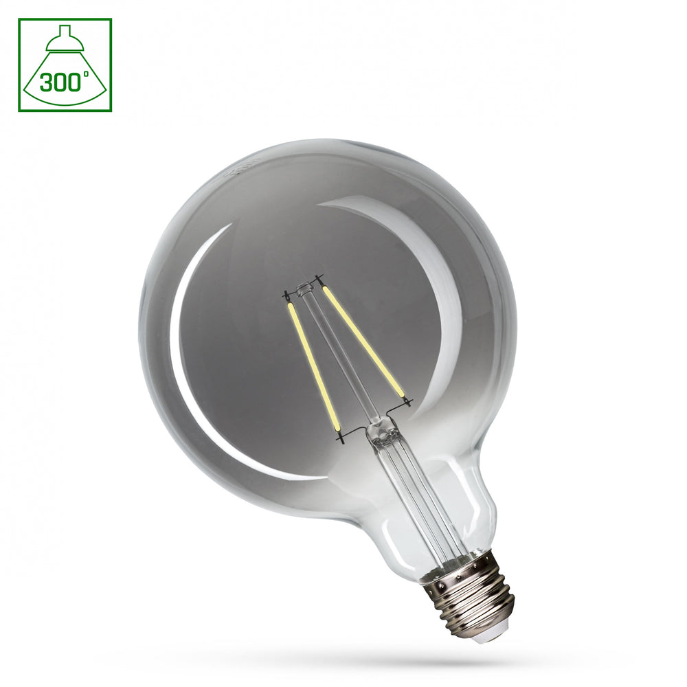 Spectre LED G125 E27 4.5W 230V 4000K 320 lumen éclairage blanc naturel durée de vie de 17.000 heures