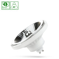 Spectrum LED AR111 gu10 12W 6000K koudwit 45° hoek 1100 lumen duurzaam niet dimbaar 230V 5 jaar garantie