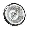 Spectrum LED AR111 GU10 12W 3000K zwart met 1050 lumen, 45 graden hoek, warm wit, 50.000 uur, 2 jaar garantie