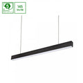 Lampe à tube LED Spectrum allday inspire one 830 30W noir, 3000K, 4350 lumens, 115° montage en surface ou suspendu