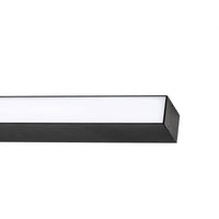Lampe à tube LED Spectrum allday inspire one 830 30W noir, 3000K, 4350 lumens, 115° montage en surface ou suspendu