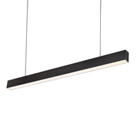 Lampe à tube LED Spectrum allday inspire one 830 30W noir, 3000K, 4350 lumens, 115° montage en surface ou suspendu