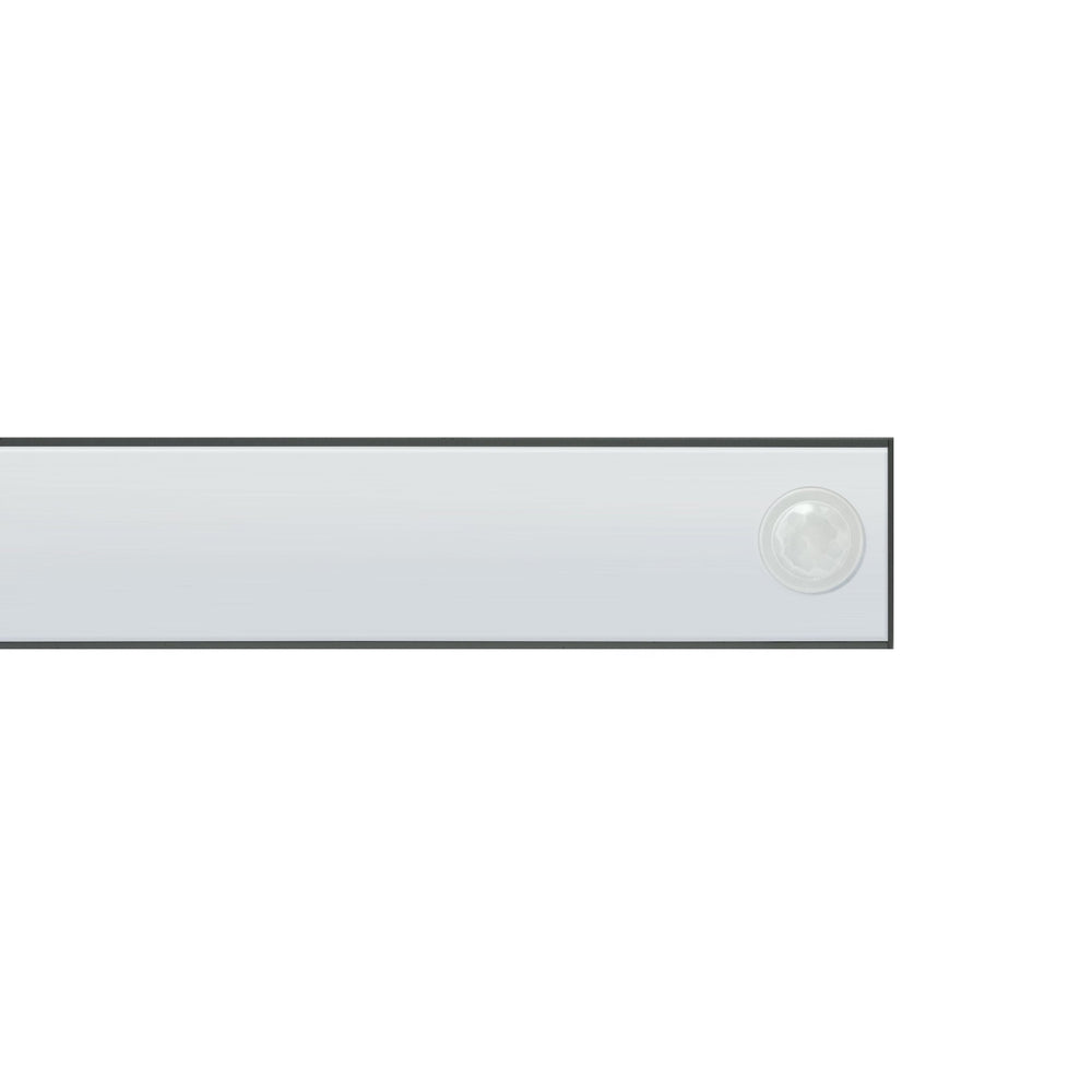 Lampadaire LED 36W Spectrum Allday avec capteur 4000K, angle de rayonnement de 115°, 112cm noir, 4900 lumens, IP20, garantie 2 ans