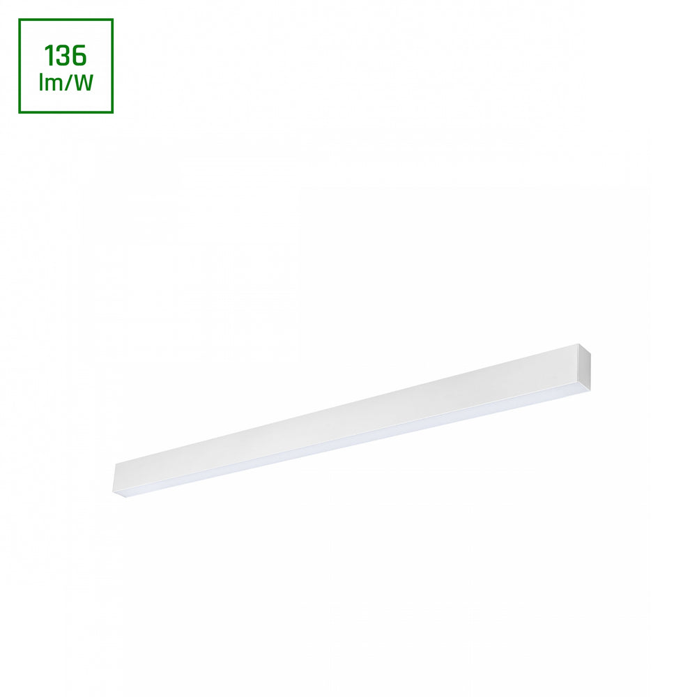 Spectrum Allday 36W LED bar, 4000K, 4900 nuttige lumens, 115° bundel, IP20, wit, 112cm, oppervlakmontage, 2 jaar garantie