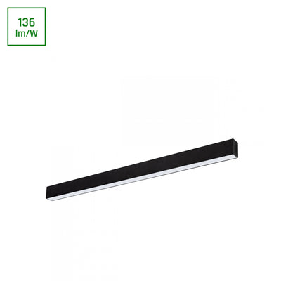 Spectrum Allday GO 36W LED barre lumineuse noire 112cm 4000K angle 115° 4900 lumens IP20 éclairage durable